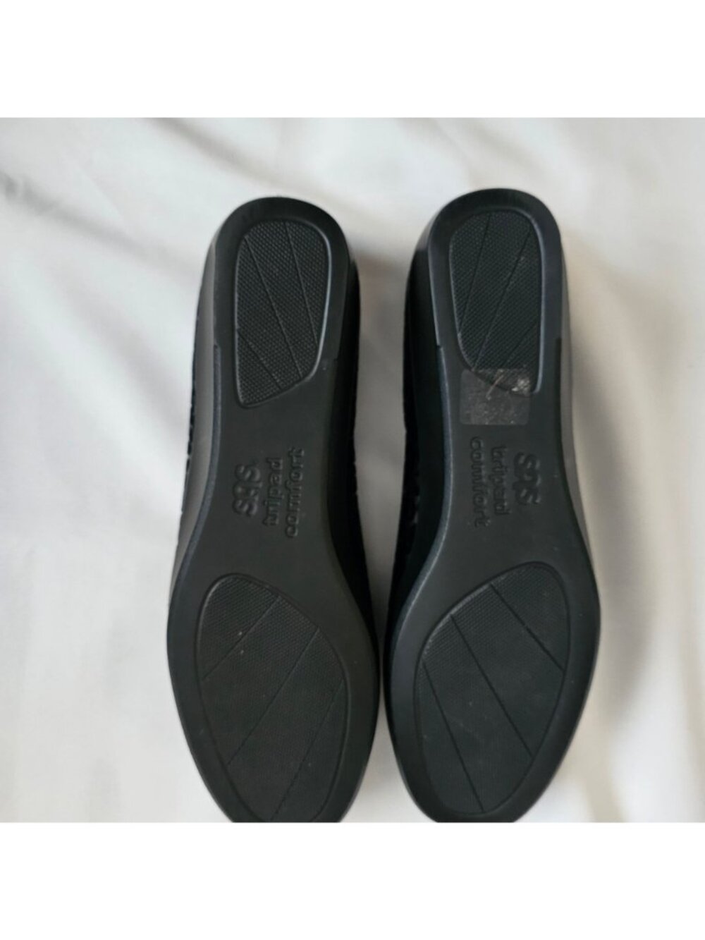 SAS Bliss Slip On Comfort Wedge, Black Leopard Women's Size 9 1/2N - Picture 11 of 15